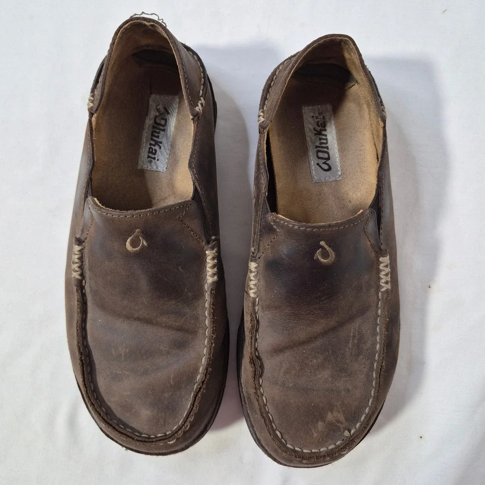 OluKai moloa loafers